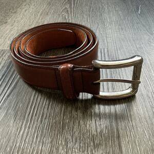 Cole Haan Genuine Leather Casual Dress Brown Belt Size 34